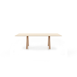 TRESTLE 桌子 约翰·帕森  Viccarbe家具品牌